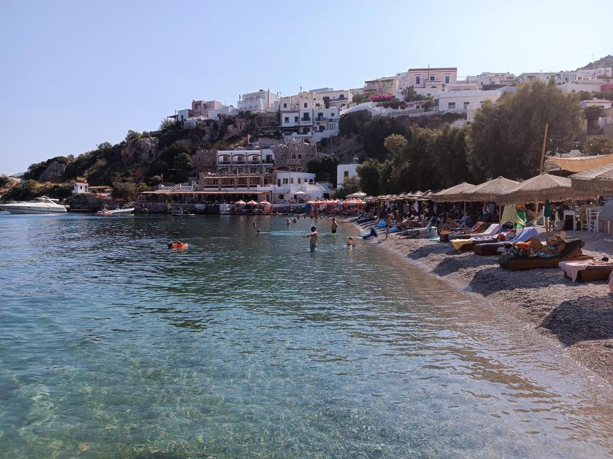 דירות Panteli Ονειρόπετρα Λέρος~Oneiropetra Leros מראה חיצוני תמונה